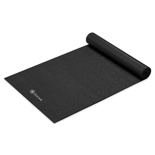 Gaiam Yoga Mat Premium Solid Color Non Slip Exerci