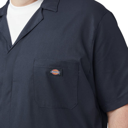 Dickies FLEX Short Sleeve Coveralls, DARK NAVY, M S