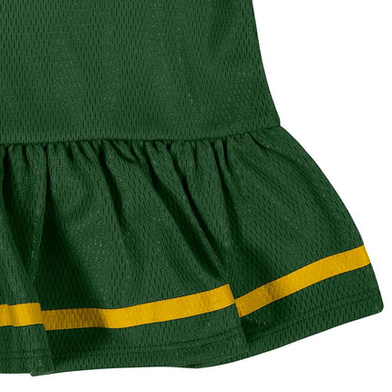 NFL Bay Packers Girls 2018Dazzle Dress & Panty, Green, 3-6 Months