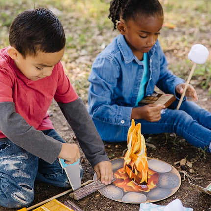 Melissa & Doug Let�s Explore S�Mores & More Campfire Play Set � 23 Pieces