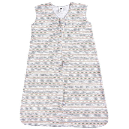 Saco de dormir de algodón suave Hudson Baby con diseño de rayas aztecas, 12-18 meses