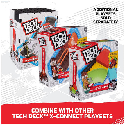 Tech Deck, 25th Anniversary 8-Pack Fingerboards with Exclusive Figure, Collectible and Customisable Mini Skateboards, Kids’ Toys for Ages 6 and up