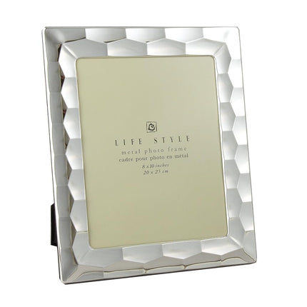 Elegance Silver Plated Prism Frame, 8" x 10"