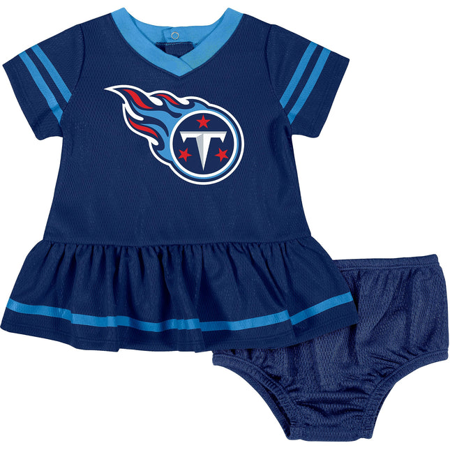 Gerber Girls' NFL Team Jersey Dress and Diaper Cov