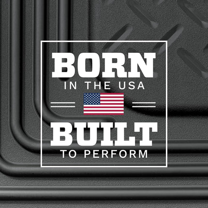 Tapis de sol Husky Liners X-act Contour | Convient aux Toyota Grand Highlander 2024 - 2026 | Première rangée, 2 pièces, noir - 54261