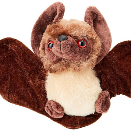 Wild Republic Hug'ems Soft Toy, Gifts for Kids, Bat Cuddly Toy 18cm