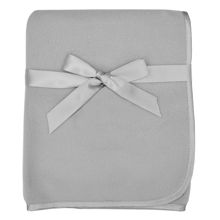 TL Care Fleece Blanket with Silk-Like Satin Trim, 