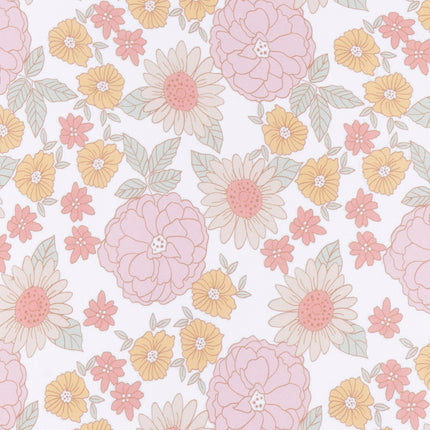 Gerber Baby Unisex 2-Pack Knit Crib Sheet, Retro Floral, One Size