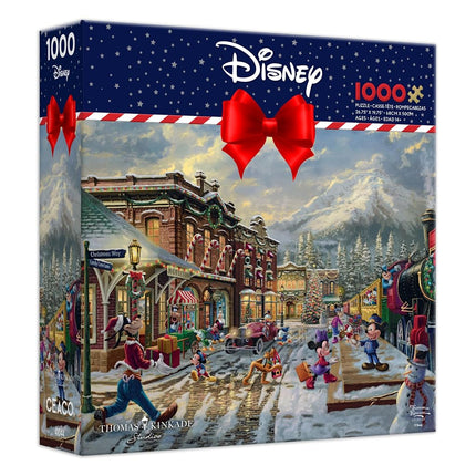 Ceaco - Thomas Kinkade - Holiday - Candy Cane Express - 1000 Piece Jigsaw Puzzle
