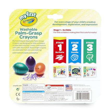 Crayola My First Palm-Grip Crayons