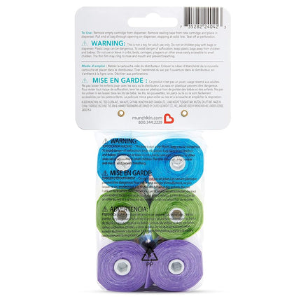 Munchkin 72 x Replacement Dispenser with Hammer Diaper Waste Bags