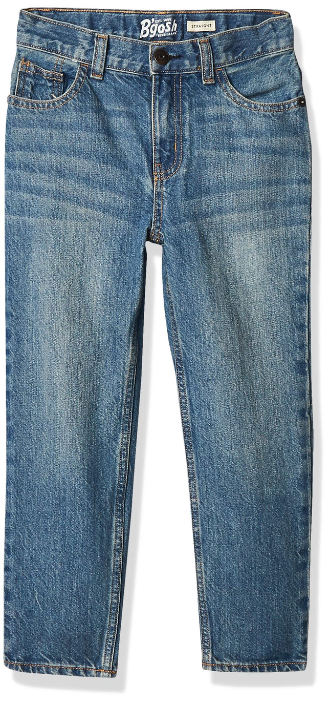 OshKosh B'Gosh Boys' Straight Jeans, Natural Indig