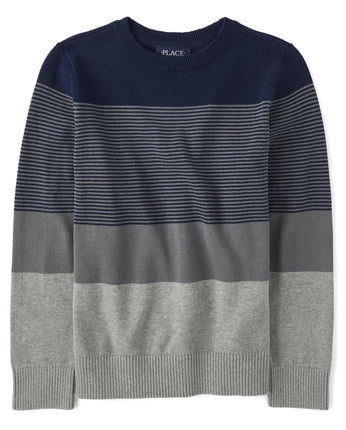 The Children's Place Big Boys' Kid Long Sleeve Swe