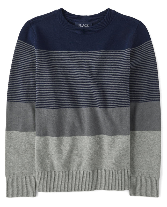 The Children's Place Big Boys' Kid Long Sleeve Swe