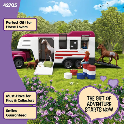 Schleich Horse Club - 119Pc Lakeside Truck And Trailer - Kids 5+ | 42705