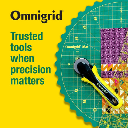 Omnigrid 14" Rotating Mat Cutter & Accessories - Green