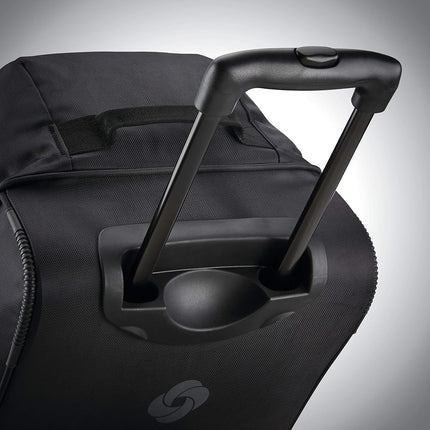 Samsonite Unisex-Adult Andante 2 Boxed Wheeled Duffel 22 Rolling, Black, One Size