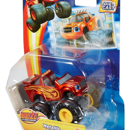 Fisher-Price, Blaze and the Monster Machines Monster Truck Vehicle DLH21 Metallic Blaze