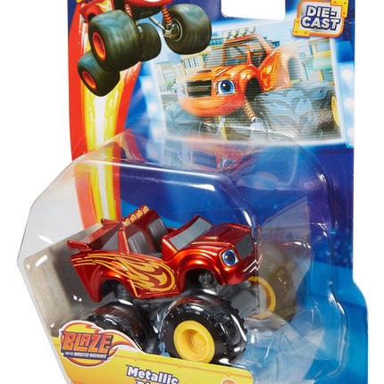 Fisher-Price, Blaze and the Monster Machines Monster Truck Vehicle DLH21 Metallic Blaze
