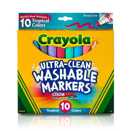 Markers Washable B/L TROPCL 10P