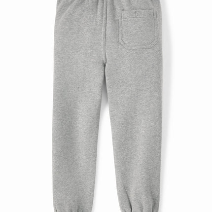 Gymboree Boys' and Toddler Fleece Jogger Sweatpants, H/T Smoke, 6
