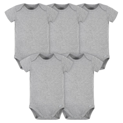 Gerber unisex-baby 5 Pack Onesies Multi-packs Bund