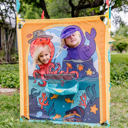 Melissa & Doug Fun at The Fair! Game Center Play Tent - 4 Sides of Activities