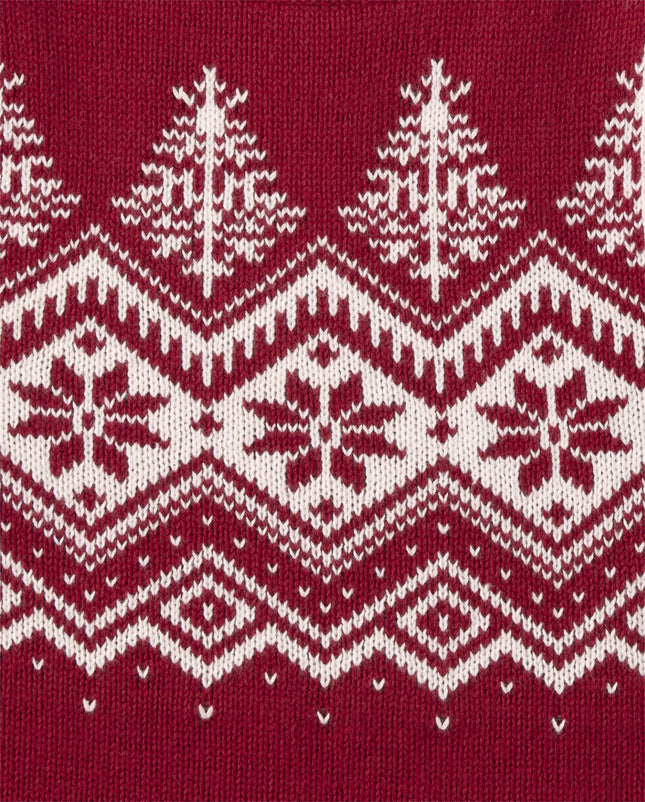 Robes de Noël Gymboree pour filles et tout-petites, pull saisonnier rouge royal, 7