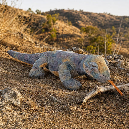 Wild Republic Komodo Dragon, Stuffed Animal, Plush Toy, Gifts for Kids, Cuddlekins 12 Inches