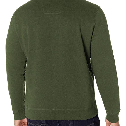 Nautica Men's Basic Crew Neck Fleece Sweatshirt, Pine Forest, XXXL