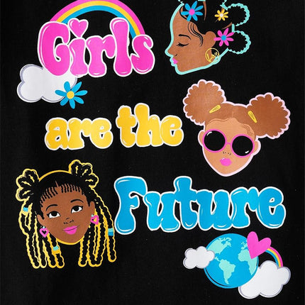 The Children's Place Boys' Gamer Short Sleeve Graphic T-Shirts,multipacks, Future/Girls/Bows, X-Large