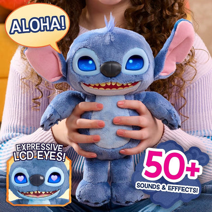 Just Play Many Moods Stitch Feature Plush