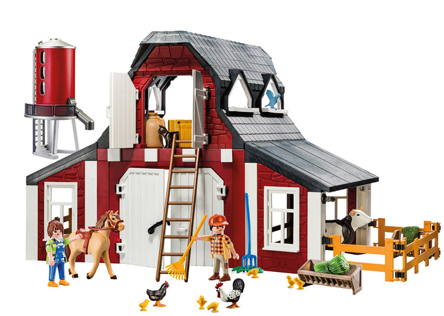 Playmobil Country 9315 Farm Set Barn with Silo