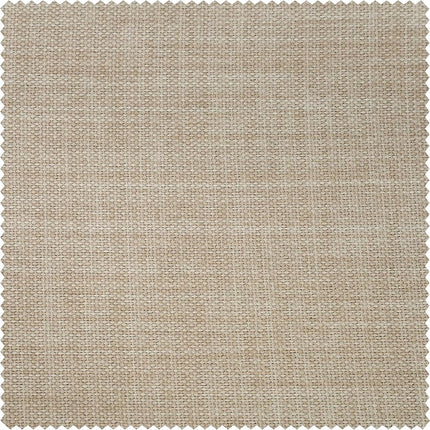 HPD Half Price Drapes Faux Darkening Curtains-84 Inches Long Luxury Curtains for Bedroom & Living Room (1 Panel), 50W X 84L, Thatched Tan, Linen