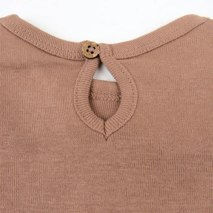 HonestBaby - Organic Cotton Long Sleeve Bodysuit for Babies and Girls, Pack of 5 Autumn Roses, 0-3 Months