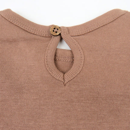 HonestBaby - Organic Cotton Long Sleeve Bodysuit for Babies and Girls, Pack of 5 Autumn Roses, 0-3 Months