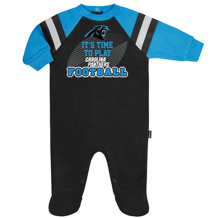 Gerber Unisex Baby NFL Footed Sleep and Play, Team Color, 0-3 Months