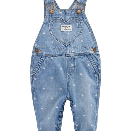 OshKosh B'Gosh Girl's World's Best Overalls, Blue 