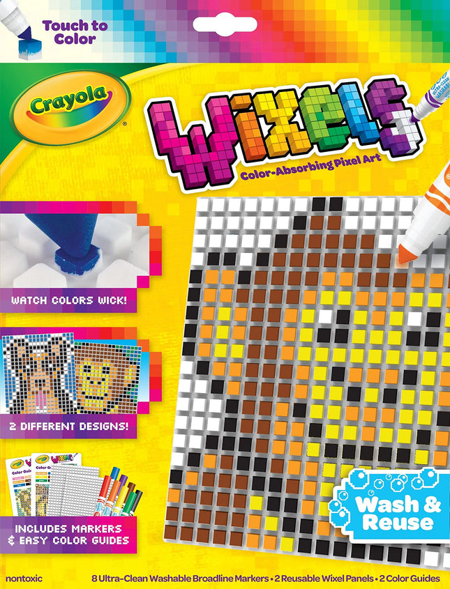 Crayola Wixels Animals Activity Kit, Pixel Art Col