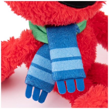GUND Plaza Sésamo Oficial Elmo Cascanueces Muppet de Peluche, Juguete de Peluche Premium para Mayores de 1 año, Rojo, 33 cm