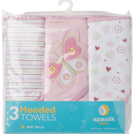 Spasilk Soft Terry Baby Hooded Towel
