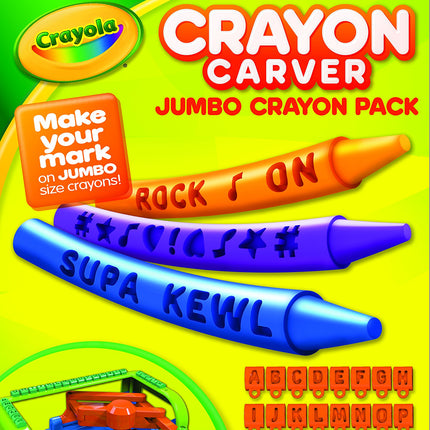 Crayola Crayon Carver, Jumbo Expansion Pack