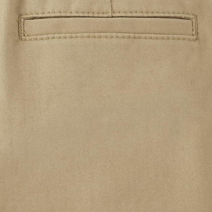 Gymboree Boys' and Toddler Belted Chino Shorts, Tan, 6