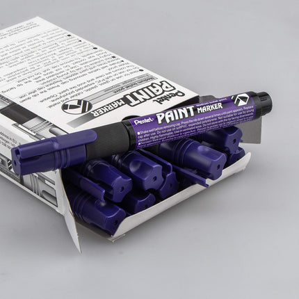 Pentel Paint Markers, Medium Bullet Point, Violet Ink - MMP20-V
