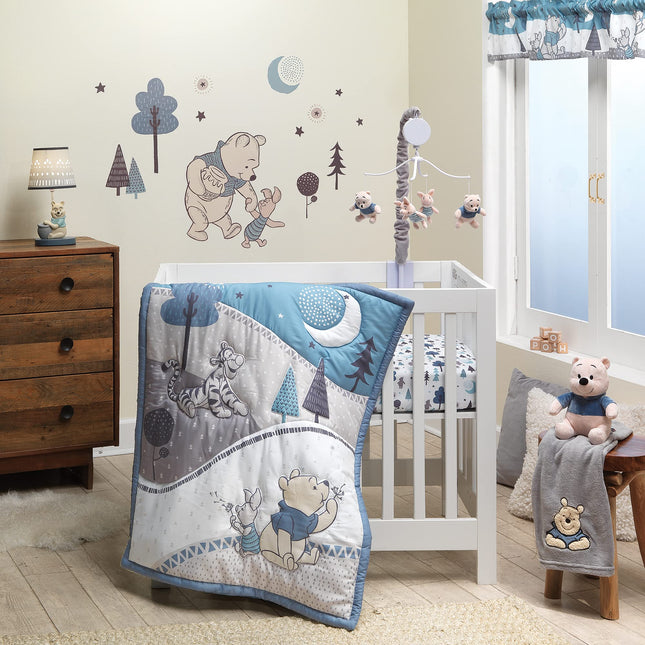 Lambs & Ivy (LAMCR) Forever Pooh 3-Piece Mini Crib