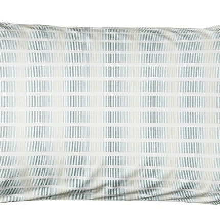 Tommy Bahama Sheet Set-100, Crisp & Cool, Lightweight & Moisture-Wicking Bedding, Cotton, Off the Grid Green/Blue/White, Queen