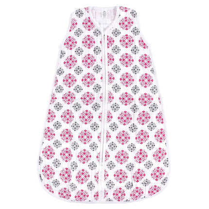 Yoga Sprout Soft Muslin Safe Sleep Wearable Sleeping Bag, Medallion, 18-24 Months