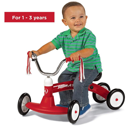 Radio Flyer Scoot-About, Toddler Ride On Toy, Ages 1-3