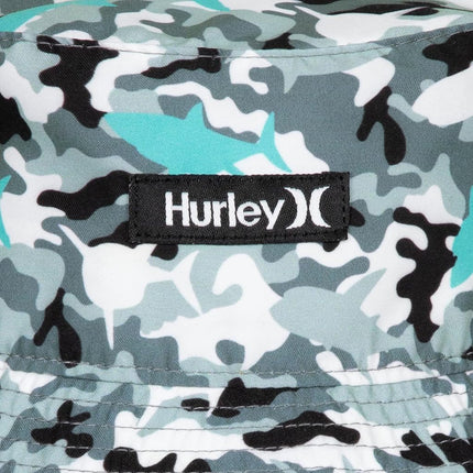 Hurley Boys' One and Only Bucket Hat, Aurora Green/Black, 12-24 Months