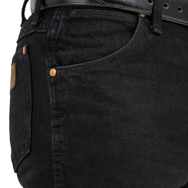 Wrangler Herren Jeans 13MWZ, Original Regular Bootcut Fit, Straight Leg, SHADOW BLACK, 36W / 32L
